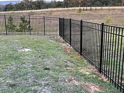 Aluminum Fencing Installation