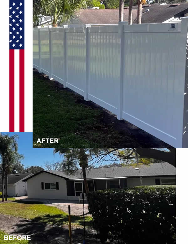 Vinyl Fence Company in Central Florida