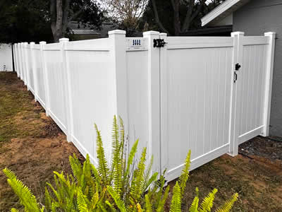 Vinyl Fencing Installation