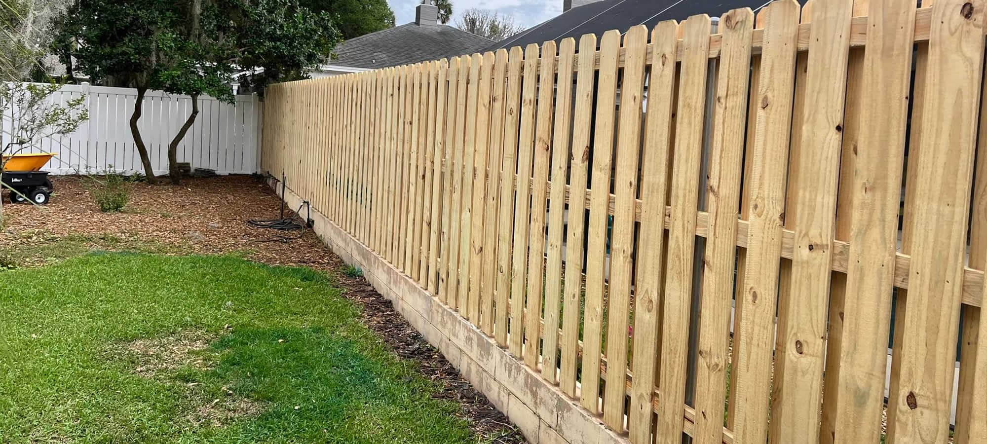 Wood Fences in Central Florida